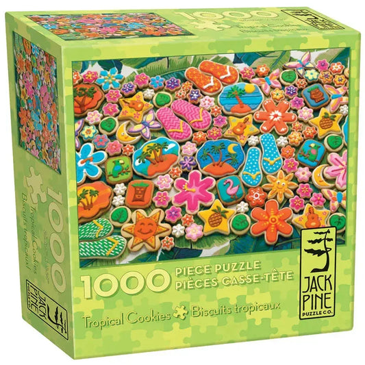 Tropical Cookies 1000 Piece Jigsaw Puzzle Jack Pine Puzzle Merchant
