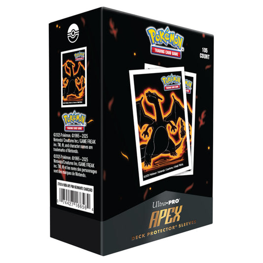 UItra Pro Deck Protector: Apex: Pokémon: Neon Kanto: Charizard (105) Spoils and Loot