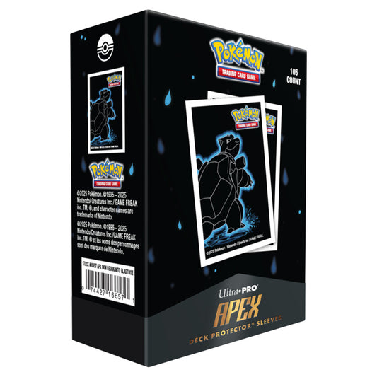 UItra Pro Deck Protector: Apex: Pokémon: Neon Kanto: Blastoise (105) Spoils and Loot