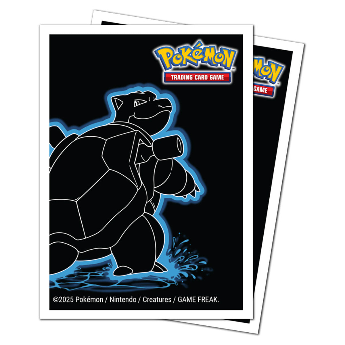 UItra Pro Deck Protector: Apex: Pokémon: Neon Kanto: Blastoise (105) Spoils and Loot