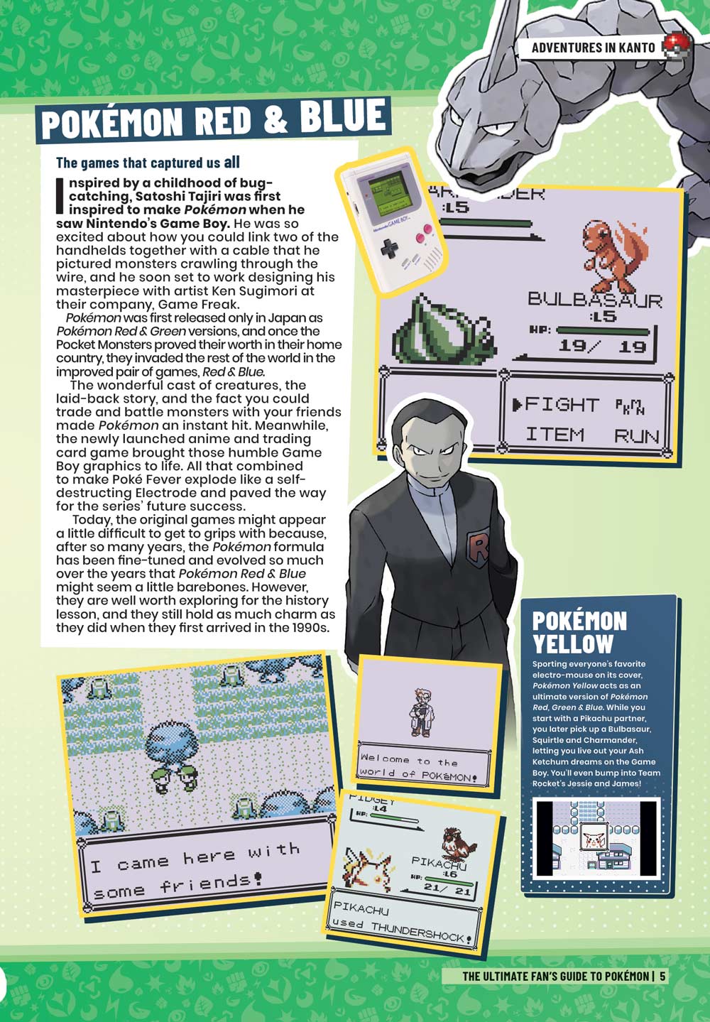 Pokémon - Ultimate Fan’s Guide: Inside Every Pokémon In The Pokédex, Safari Zone Monsters, Trading Cards, Adventures In Kanto, Nintendo Game Boy, DS & Switch, Hisuian Snow, Battle Revolution & More! Magazine Shop US