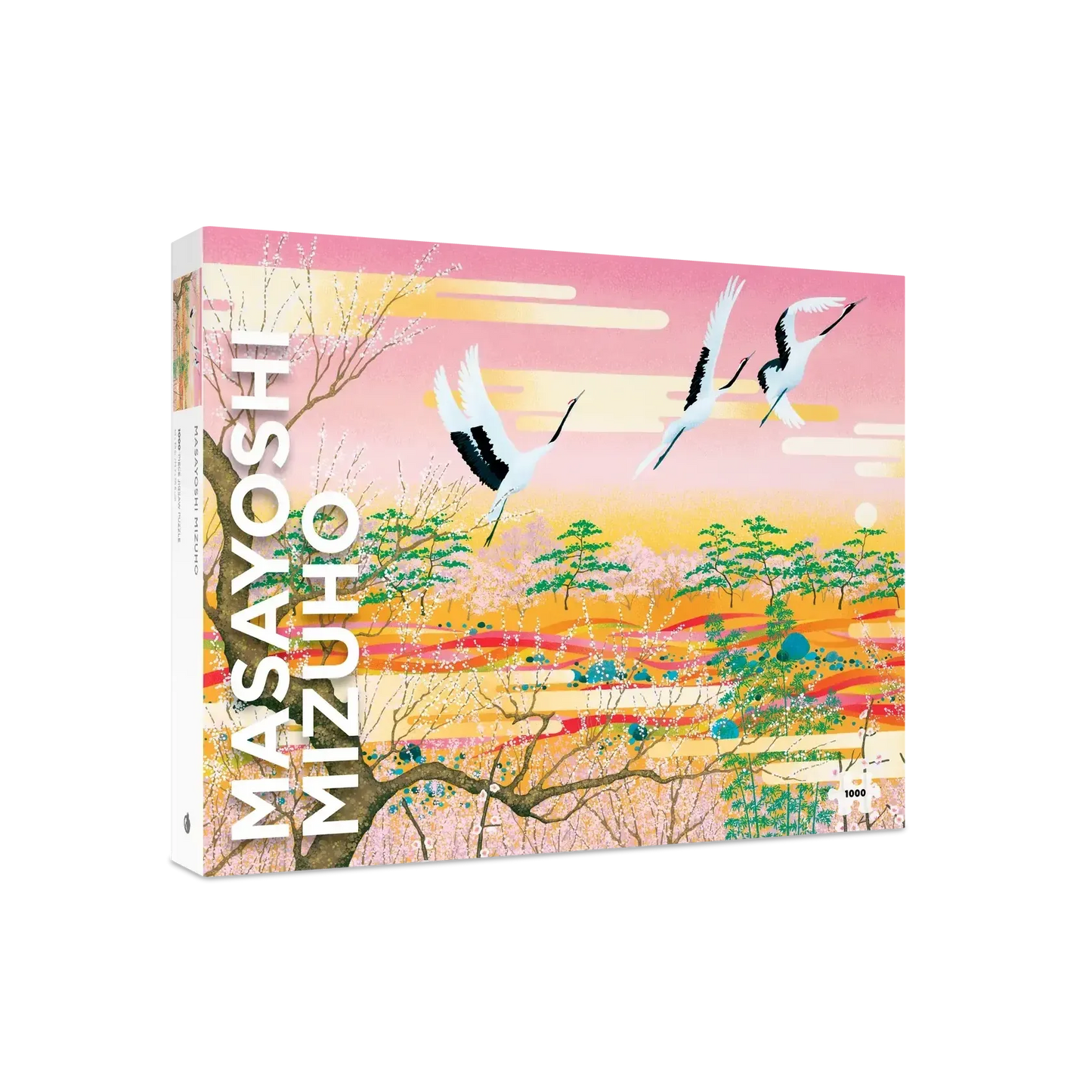 Ume Gasumi (Blossom's Morning Glow) 1000 Piece Jigsaw Puzzle Pomegranate