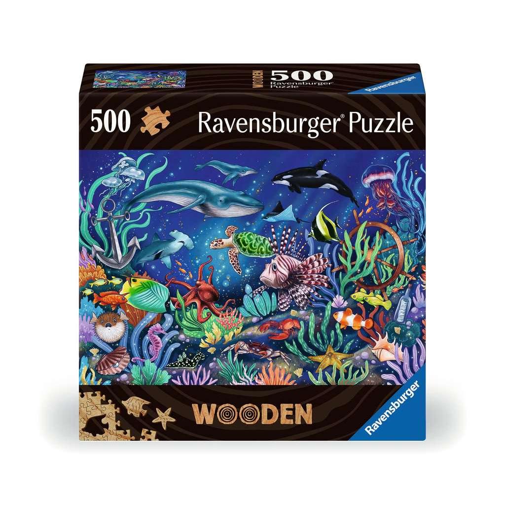 Under the Sea 500 Piece Wood Jigsaw Puzzle Ravensburger Puzzle Merchant