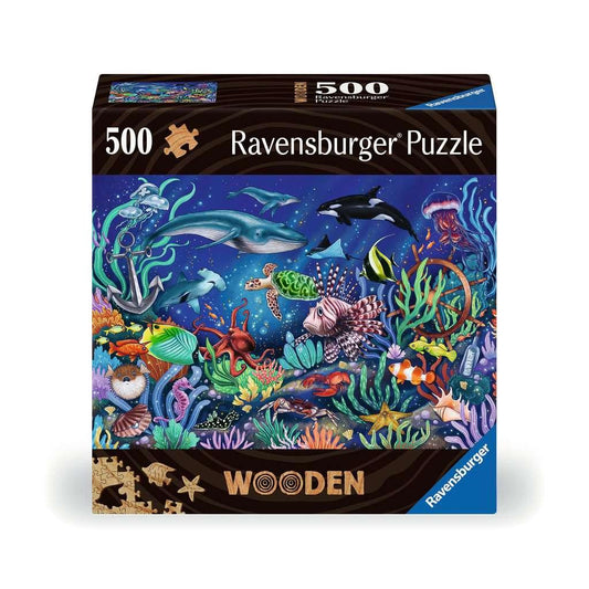 Under the Sea 500 Piece Wood Jigsaw Puzzle Ravensburger Puzzle Merchant