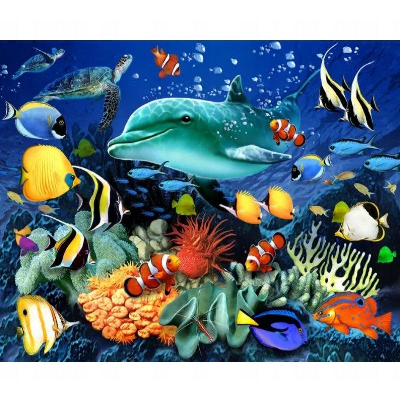Underwater Adventures 200 Piece Wood Jigsaw Puzzle Wooden City Puzzle Merchant