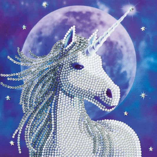 Unicorn Starlight Crystal Art Card Kit Craft Buddy Puzzle Merchant