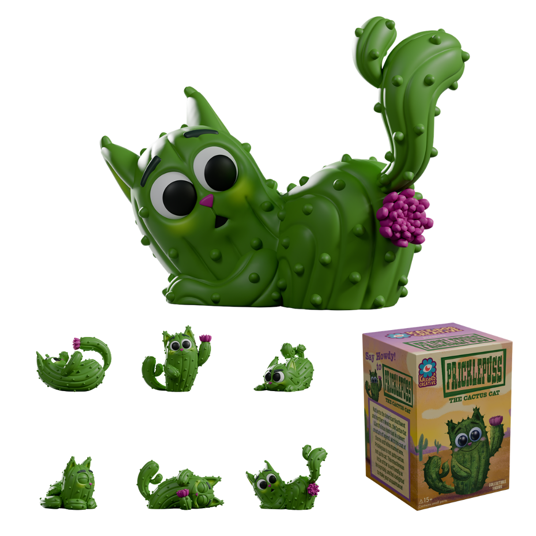 Kaleidos Creative: Pricklepuss Blind Box Ralphie's Funhouse