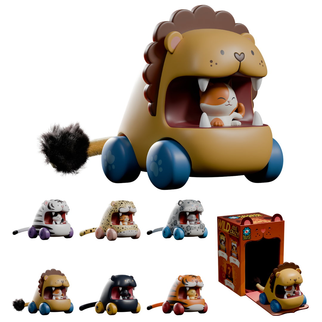 Kaleidos Creative: Big Top Chomps Blind Box Ralphie's Funhouse