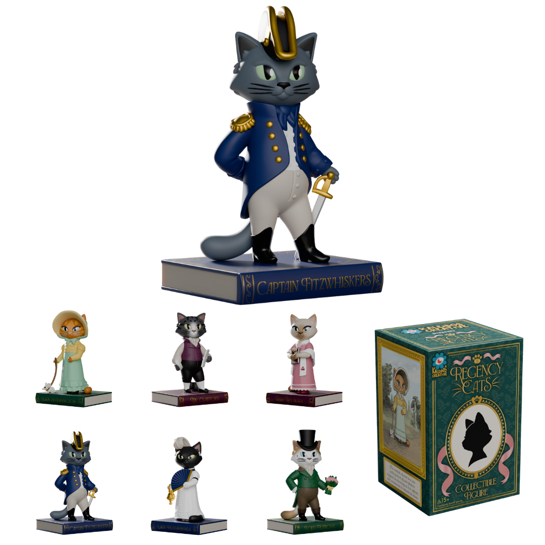 Kaleidos Creative: Regency Cats Blind Box Ralphie's Funhouse