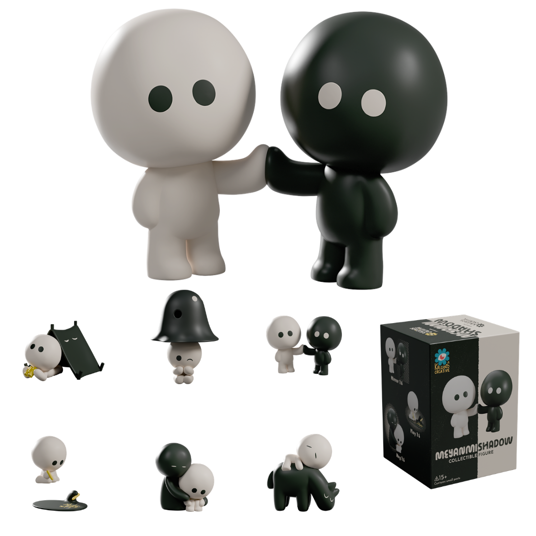 (July 2026 Restock) Kaleidos Creative: Meyanmi Shadow Blind Box Ralphie's Funhouse