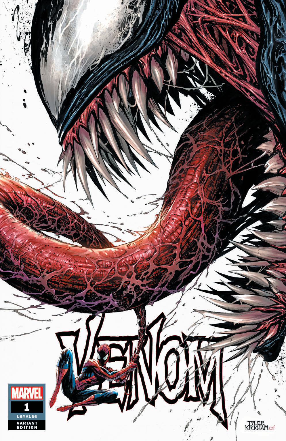 VENOM #1 UNKNOWN COMIC BOOKS EXCLUSIVE TYLER KIRKHAM CVR A 5/9/2018 Unknown Comic Books