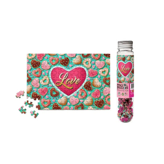 Valentines Cookies 150 Piece Mini Jigsaw Puzzle Micro Puzzles