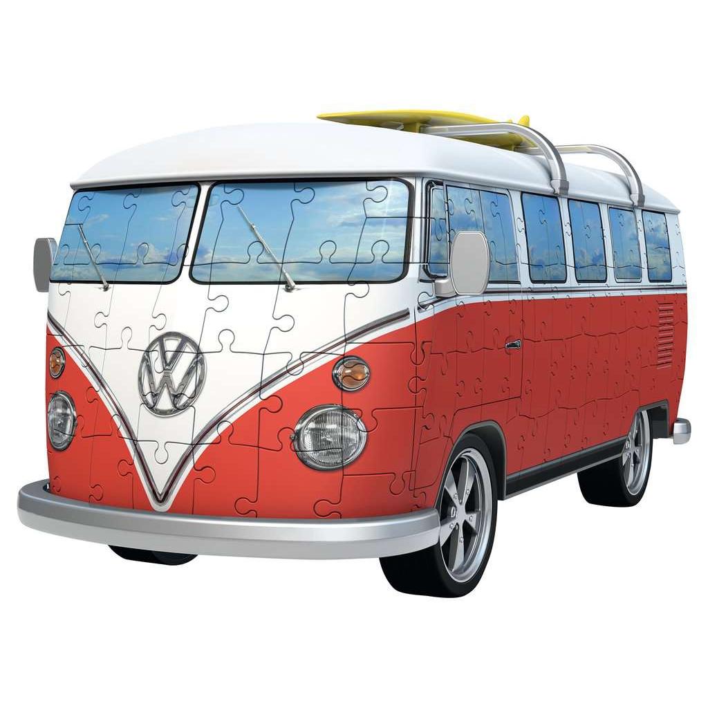 Volkswagen T1 Bus Surfer 187 Piece 3D Jigsaw Puzzle Ravensburger