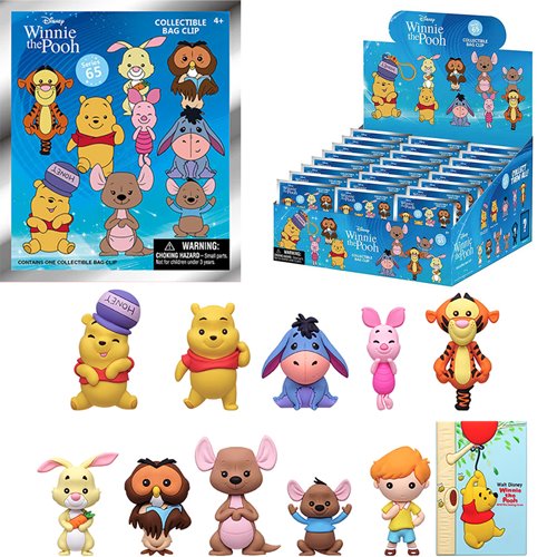 Winnie the Pooh Series 2 3D Foam Bag Clip Moliner Games
