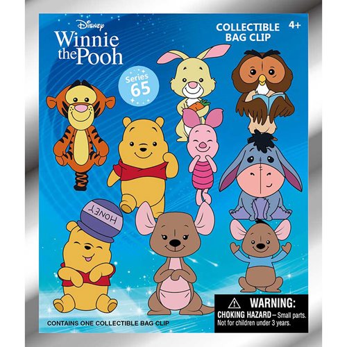 Winnie the Pooh Series 2 3D Foam Bag Clip Moliner Games