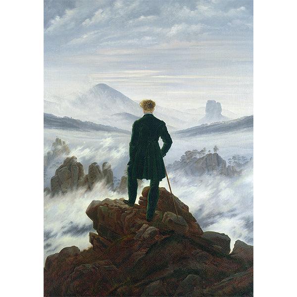 Wanderer Above the Sea of Fog 1000 Piece Jigsaw Puzzle Piatnik