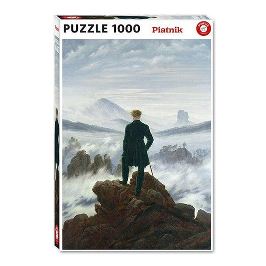 Wanderer Above the Sea of Fog 1000 Piece Jigsaw Puzzle Piatnik