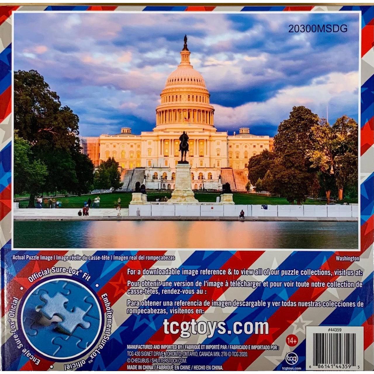 Washington DC Coast to Coast 500 Piece Jigsaw Puzzle Sure Lox