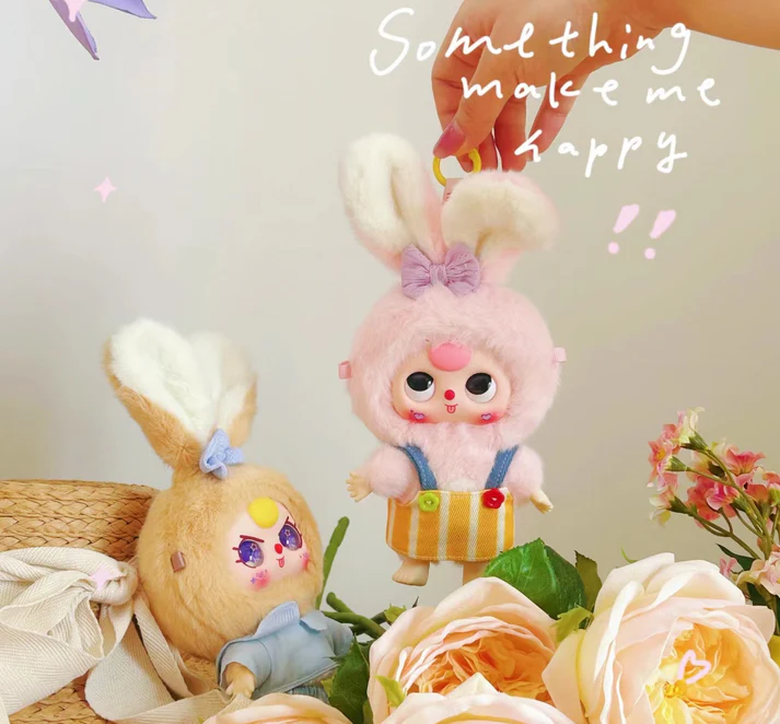 Baby Three - Macaron Rabbit Stuffed Blind Box (1 Blind Box) Super Anime Store