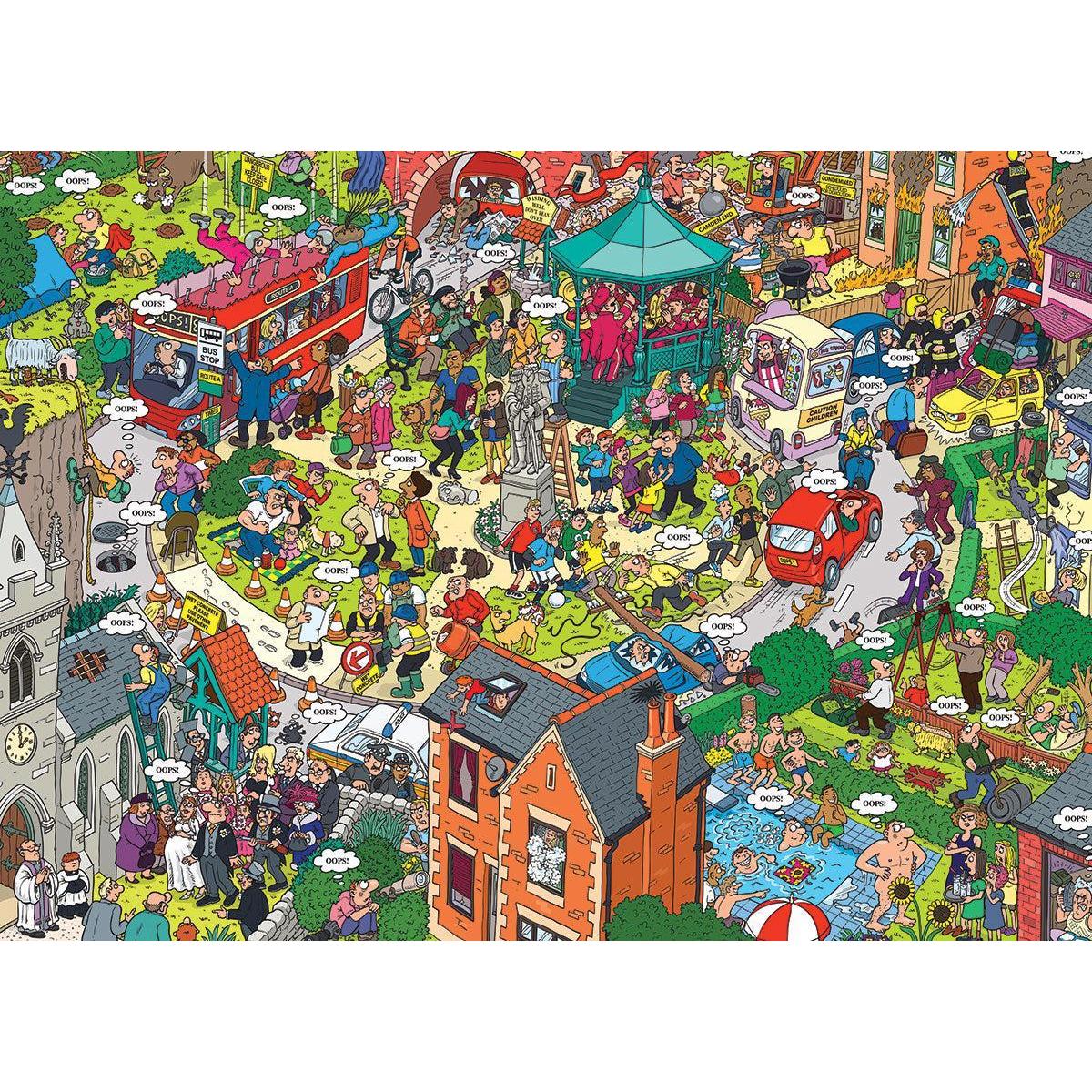 What Could Go Wrong? 500 Piece Jigsaw Puzzle Eurographics