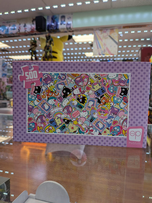Sanrio Hello Kitty and Friends 500 Piece Puzzle Super Anime Store