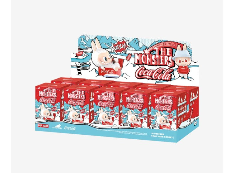 POPMart Labubu THE MONSTERS Coca-Cola Series Blind Box - Designer Toy Collectible Figure Super Anime Store