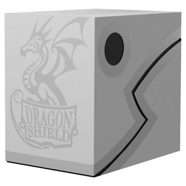 Deck Box: Dragon Shield: Double Shell: Ashen White/Black Moliner Games