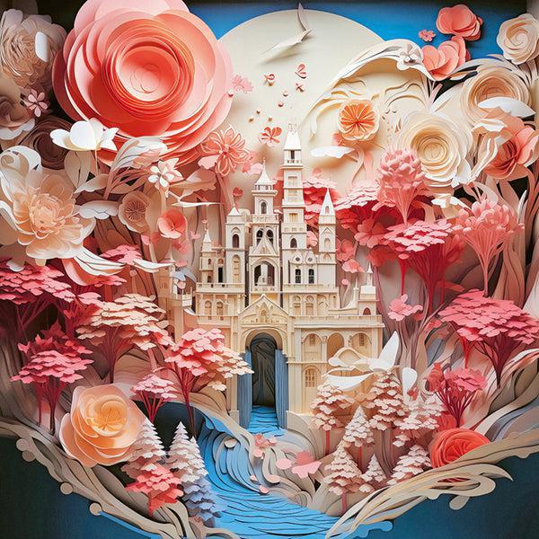 White Castle Paper-Like 1000 Piece Jigsaw Puzzle Heye