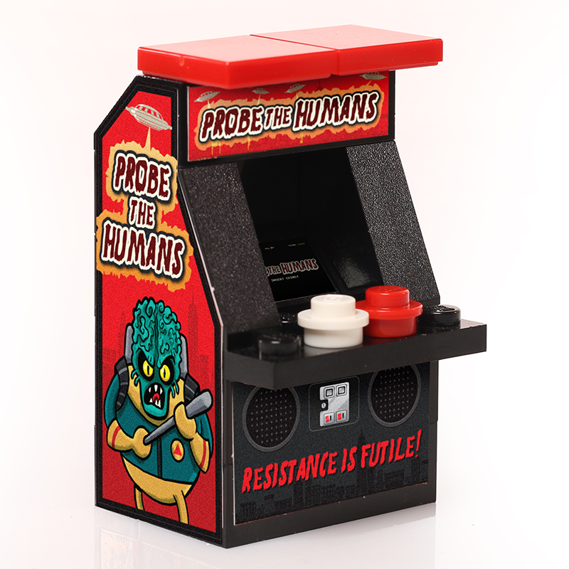 Probe the Humans - B3 Customs Arcade Machine B3 Customs