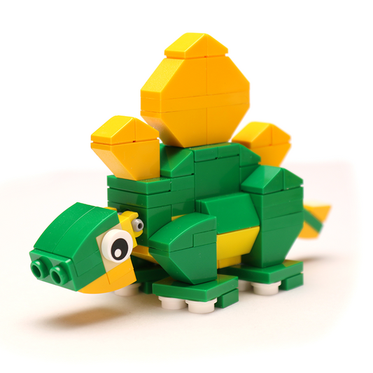 Stegosaurus - Custom Dinosaur Set made using LEGO parts B3 Customs