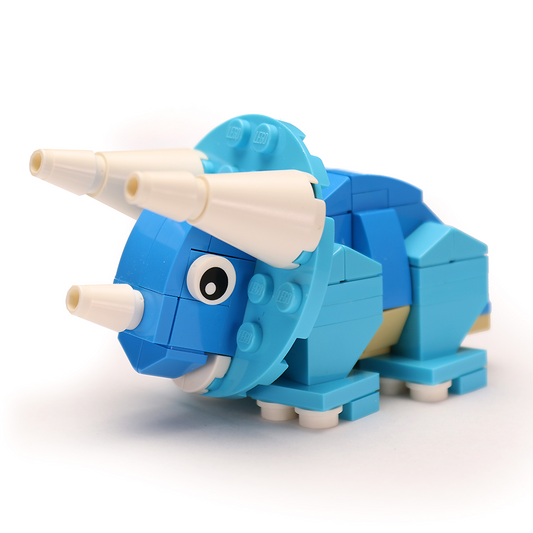 Triceratops - Custom Dinosaur Set made using LEGO parts - B3 Customs B3 Customs