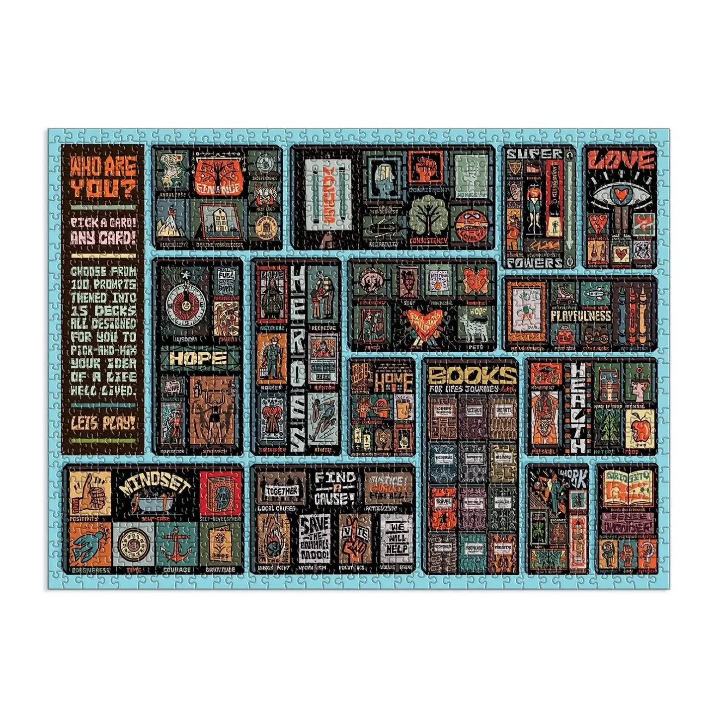 Who Are You? 1000 Piece Jigsaw Puzzle Galison