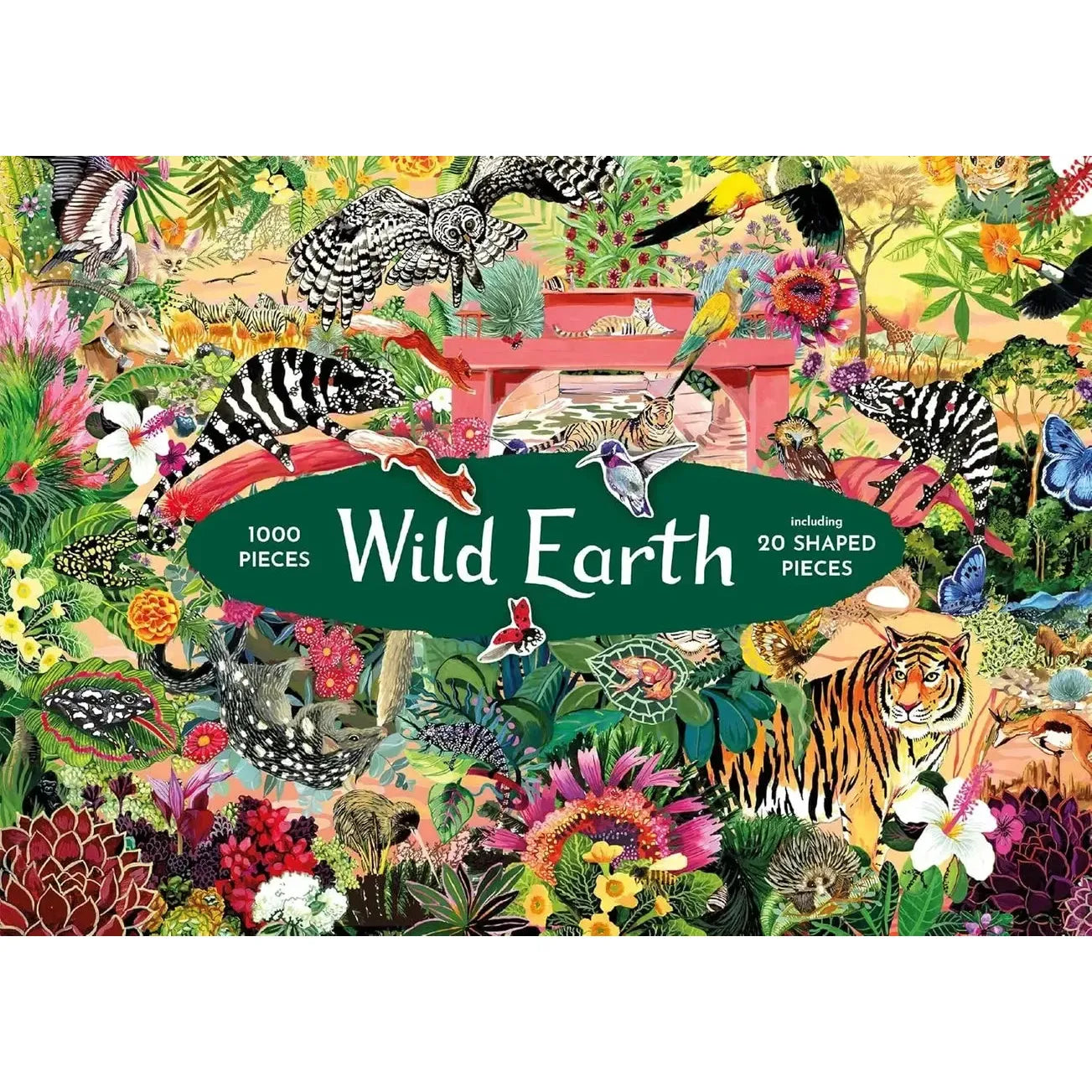 Wild Earth 1000 Piece Jigsaw Puzzle Laurence King