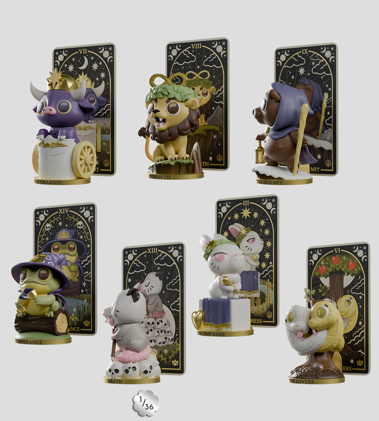 Kaleidos Creative: Wild Magic Tarot Volume 2 Blind Box Ralphie's Funhouse