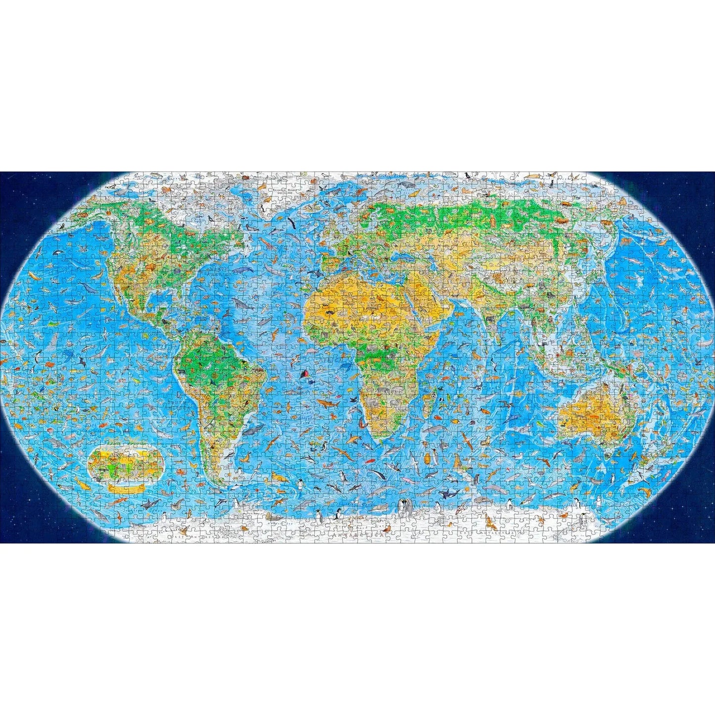 Wild World 1500 Piece Jigsaw Puzzle Pomegranate