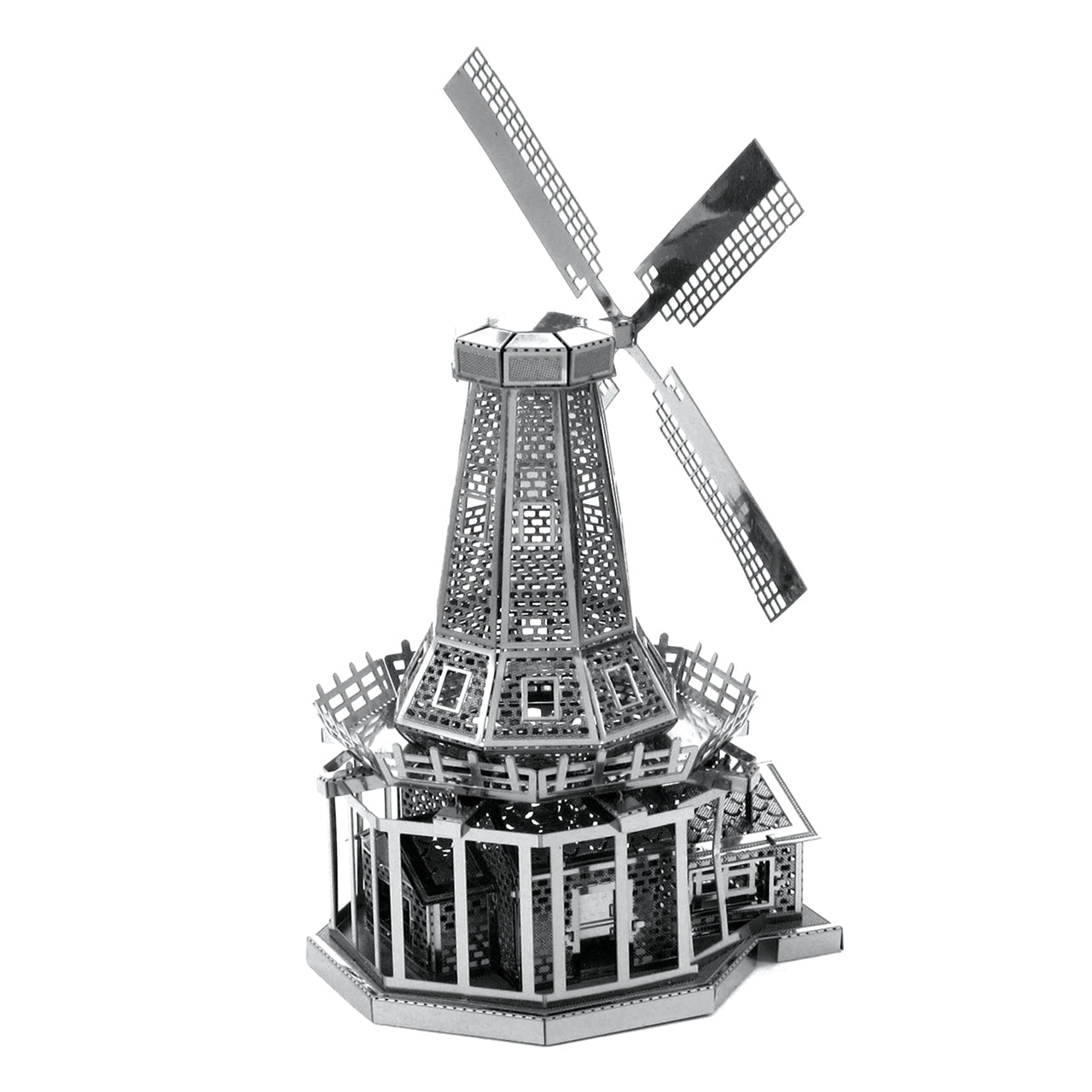 Windmill 3D Steel Model Kit Metal Earth Puzzle Merchant