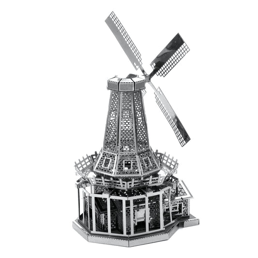Windmill 3D Steel Model Kit Metal Earth Puzzle Merchant
