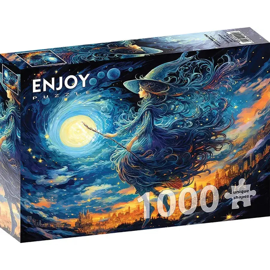 Witch's Night Out 1000 Piece Jigsaw Puzzle Enjoy Puzzle Merchant