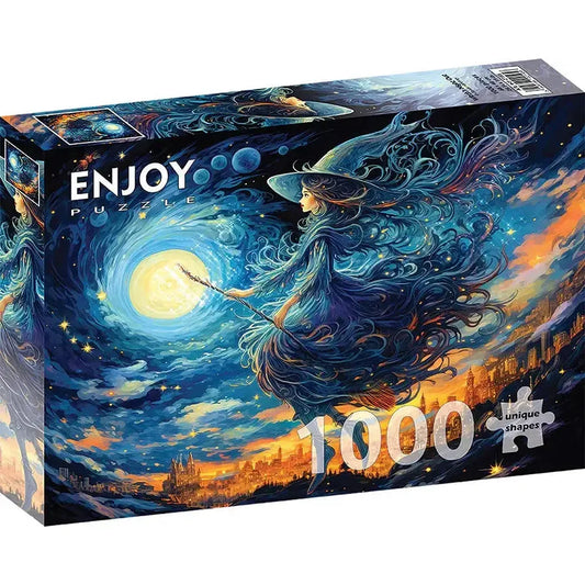 Witch's Night Out 1000 Piece Jigsaw Puzzle Enjoy Puzzle Merchant