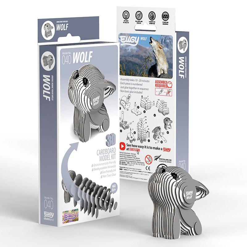 Wolf 3D Cardboard Model Kit Eugy