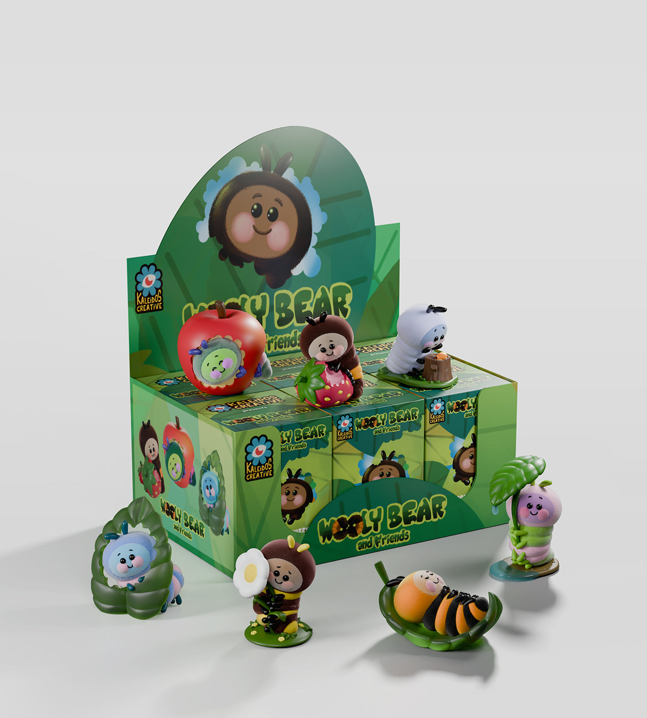 Wooly Bear and Friends Vinyl Blind Box (1 Blind Box) Super Anime Store