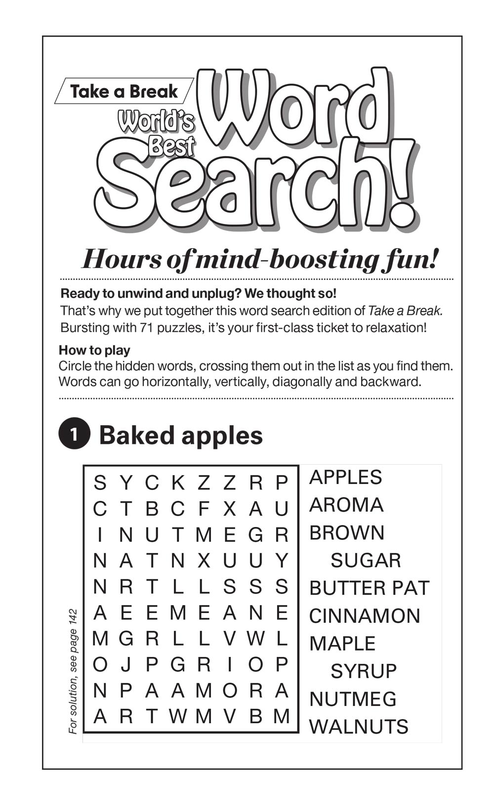 World's Best Puzzle - Word Search 25.08.29: Large Print, 71 Themed Puzzles, Easy To Read, Be Challenged, Relax & Unwind, Sharpen Your Brain & More! Magazine Shop US