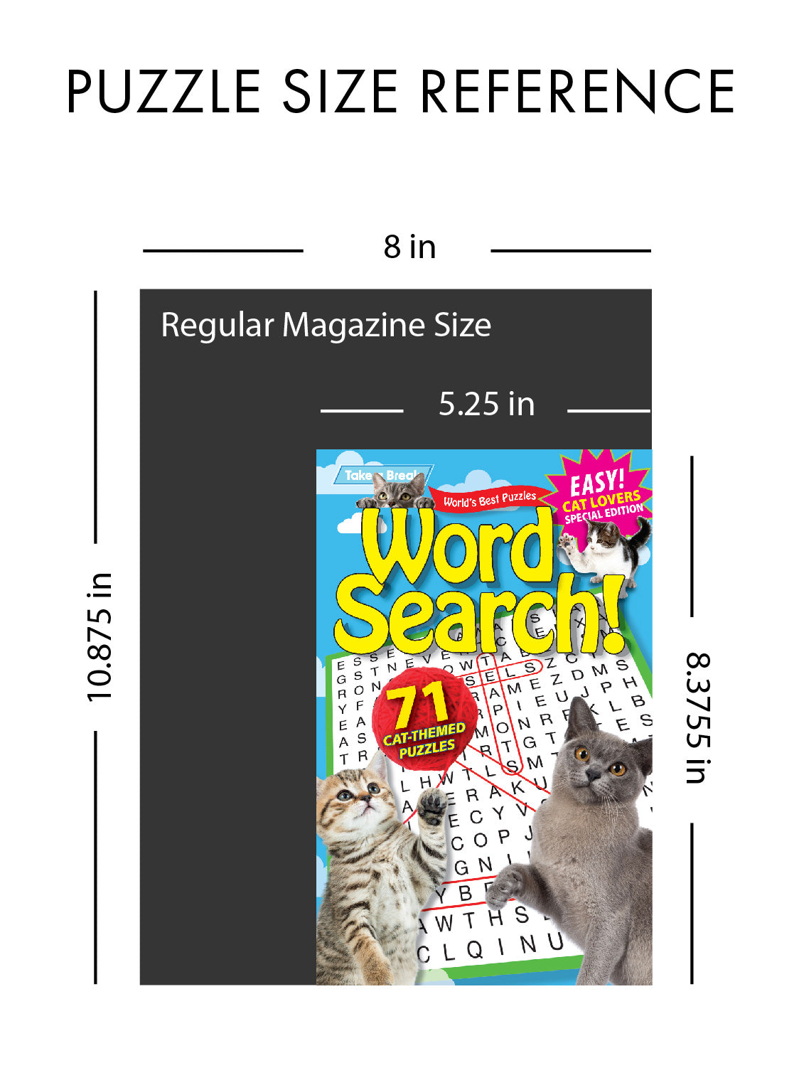 World's Best Puzzle - Crossword 25.08.08: Large Print, 99 Puzzles & Mystery Words, Unique Themes, Perfect For All Ages, Relax & Unwind, Great For Travel, Hours Of Mind Boosting Fun & More! Magazine Shop US