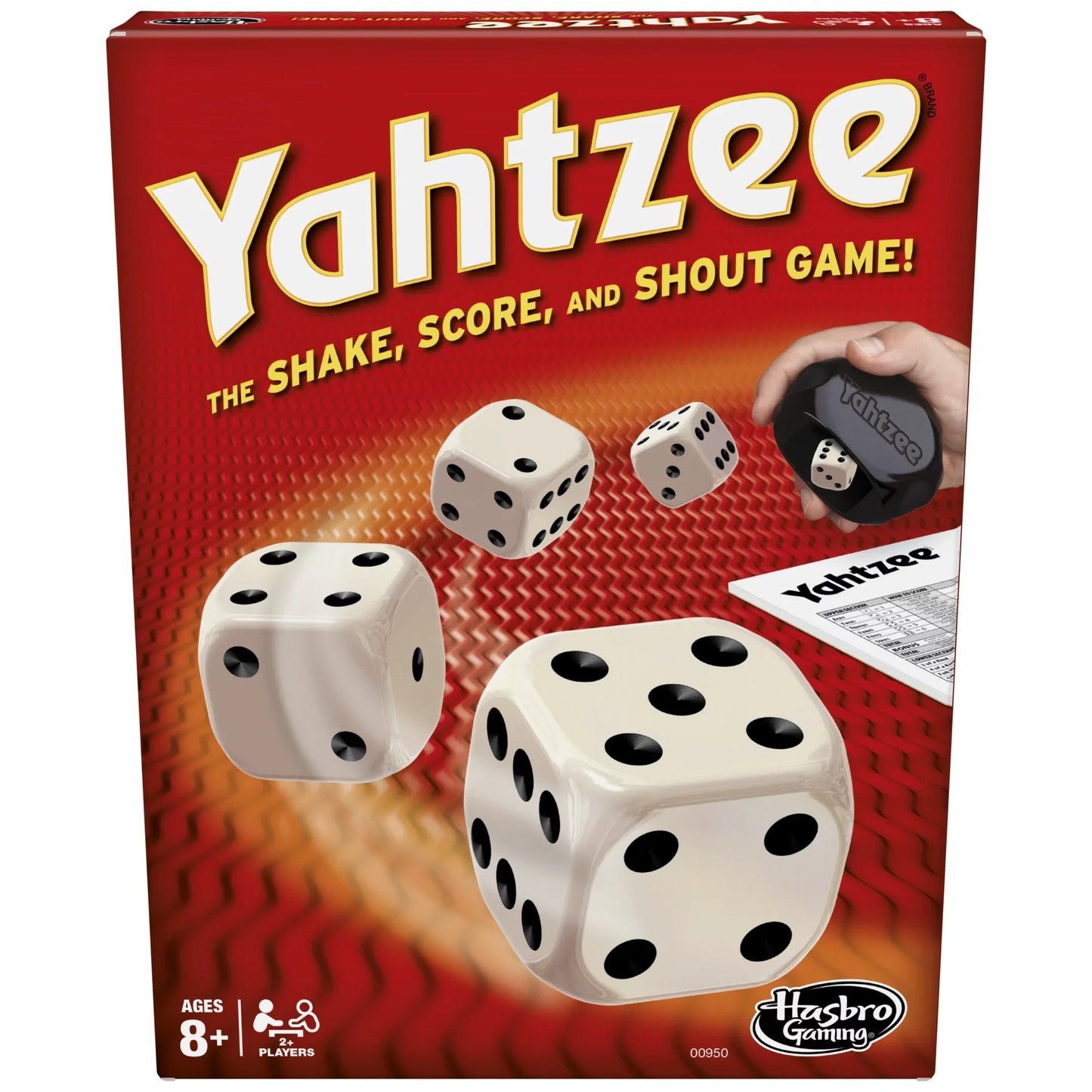 YAHTZEE Classic Board Game Collectors Row