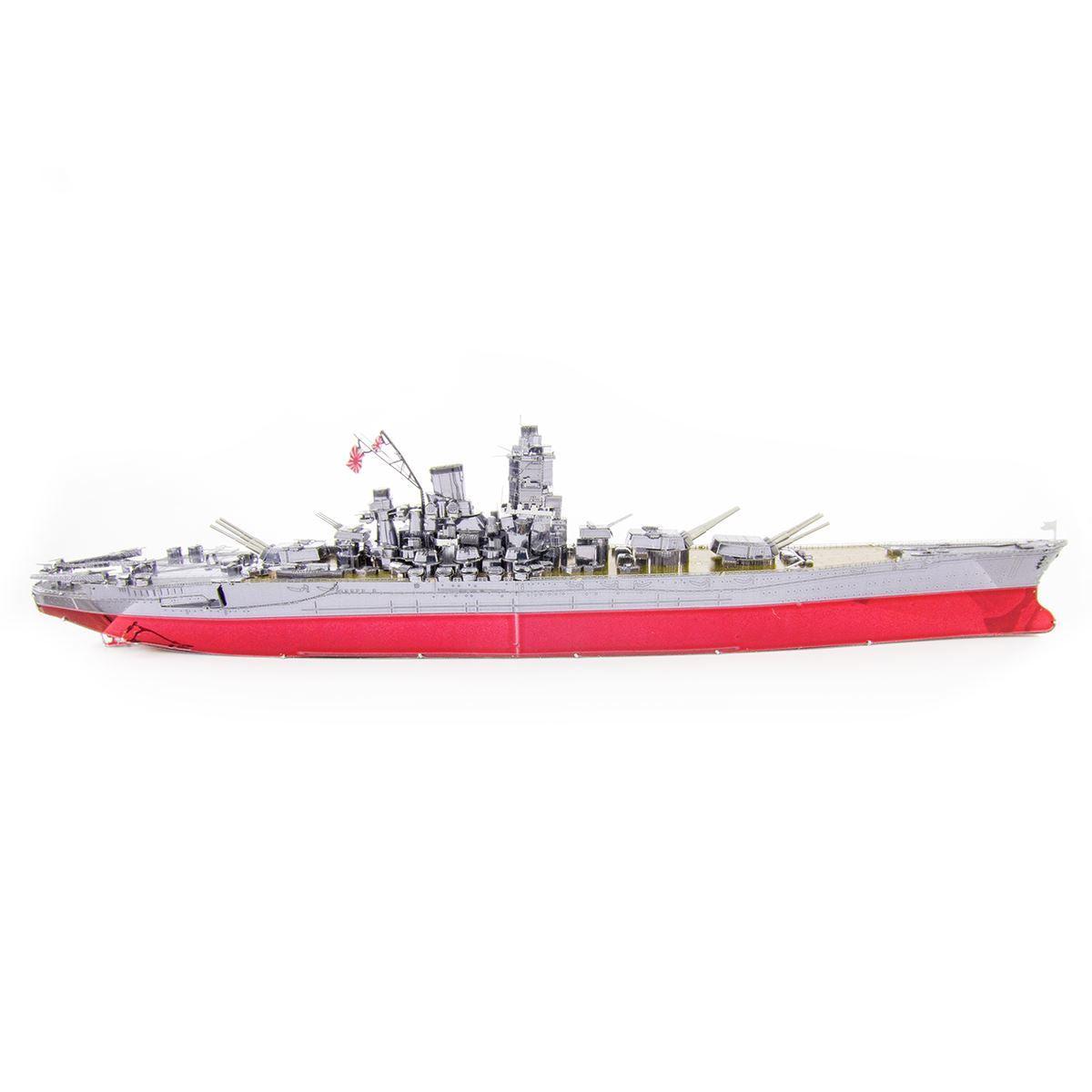 Yamato Battleship Premium 3D Steel Model Kit Metal Earth