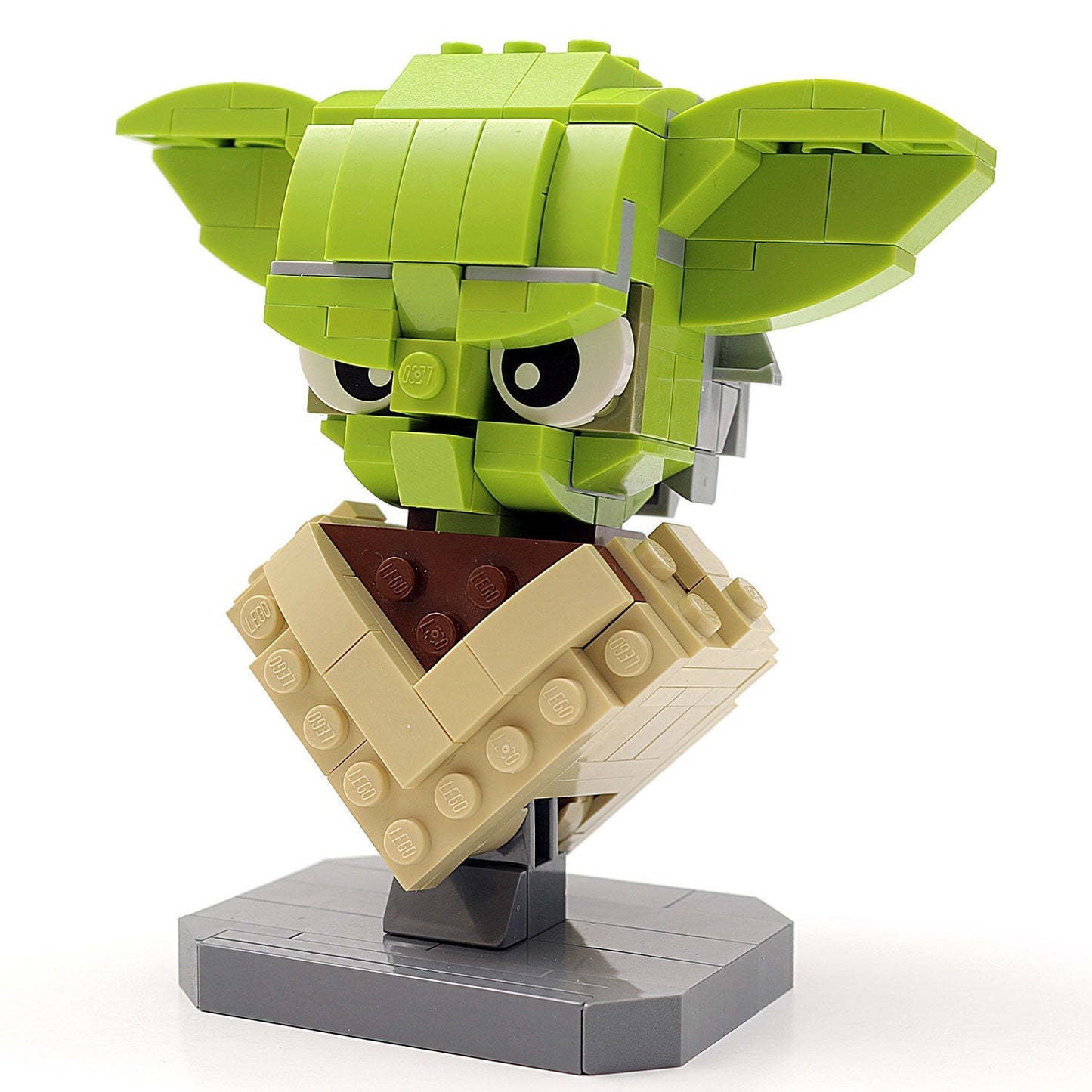 Custom Star Wars Yoda Bust made with LEGO® parts B3 Customs