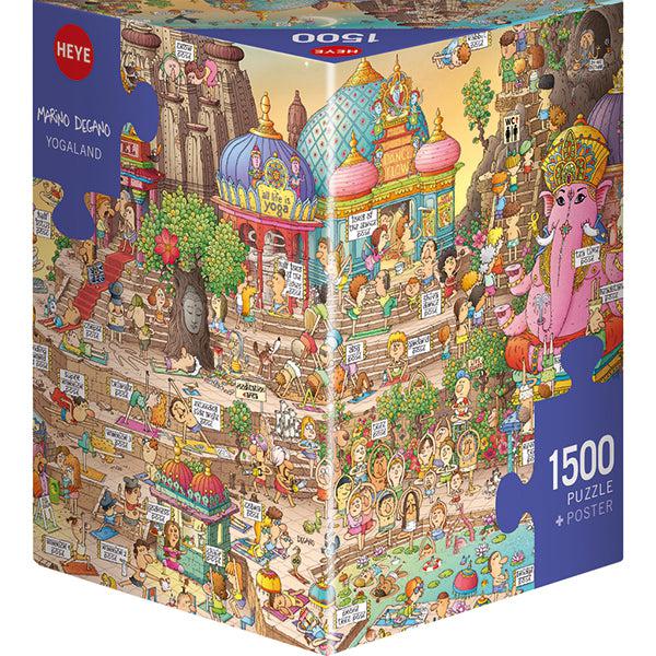 Yogaland 1500 Piece Jigsaw Puzzle Heye Puzzle Merchant