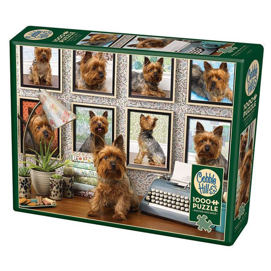 Yorkies Are My Type 1000 Piece Jigsaw Puzzle Cobble Hill
