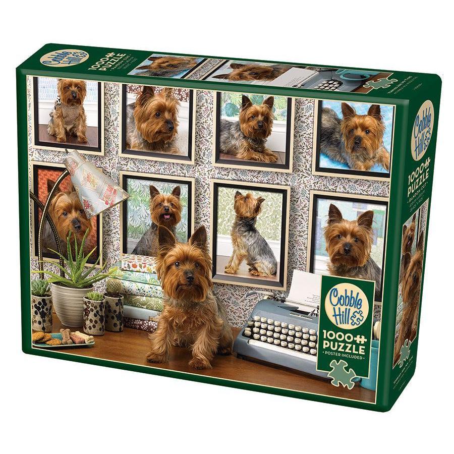 Yorkies Are My Type 1000 Piece Jigsaw Puzzle Cobble Hill Puzzle Merchant