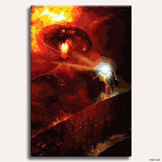 You Shall Not Pass - Paint By Numbers Kit 15.7x23.6 inches 40 x 60 cm Craft Hub